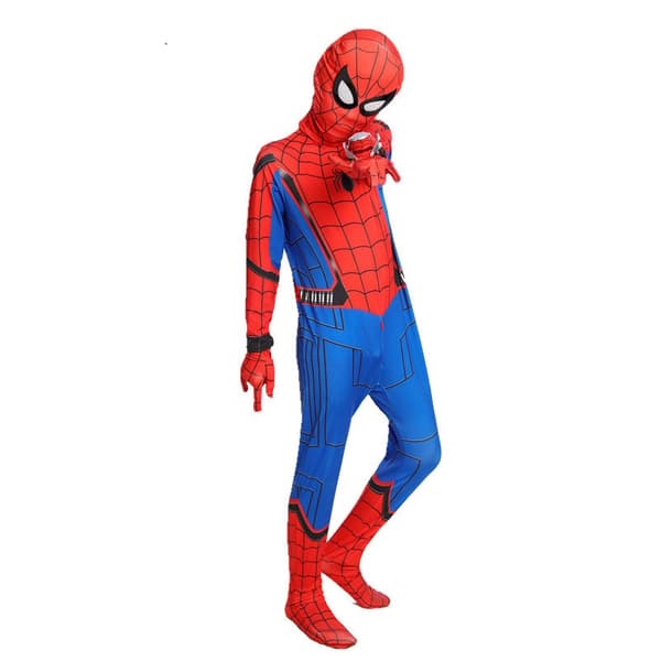 Spider-Man kostume til børn, strækbar heldragt til drenge til udklædning, fester og optrædener*150*Heroes Return Heroes Return 150