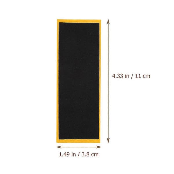 12 stk. griptape til fingerboard, skumgriptape til fingerboard, skateboard skumgriptape