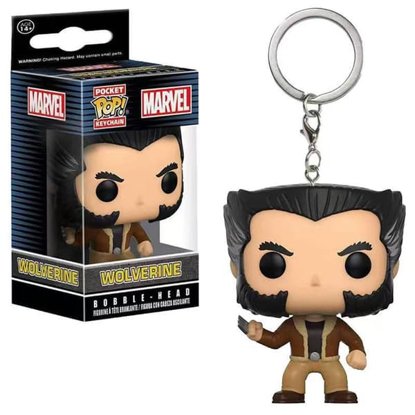Wolverine Action Figur Legetøj – Superhelte Samlerfigur Model Ornament Nøglering Dekoration