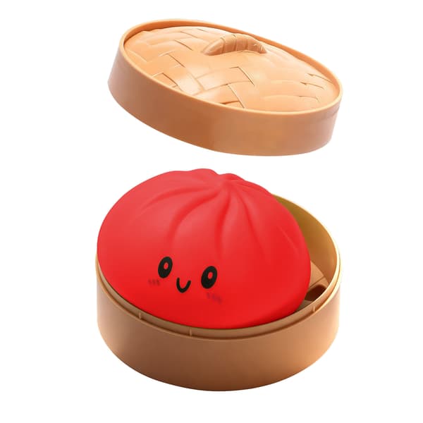 Squishy Bulle Stressavlastningsleksak Mjuk Sensorisk Fidgetleksak Söt Långsamt Stigande Klämpresent**röd red