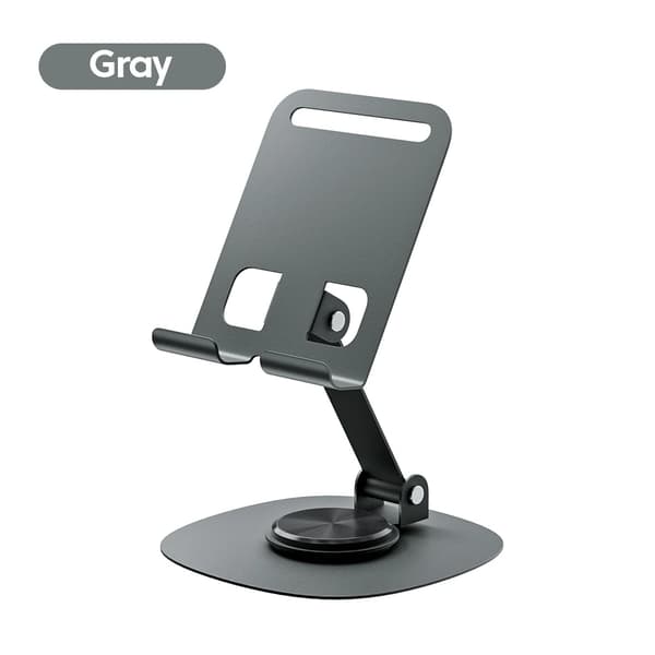 Roterende Bordtelefonholder til Samsung iPhone iPad Universal Mobil Tablet Mount purple