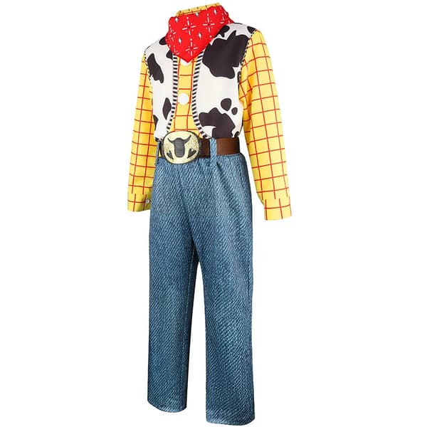 Barns rollspelsdräktset Halloween Cowboy Utklädningsfestleksaker för scenframträdande Tracey 90 2 year