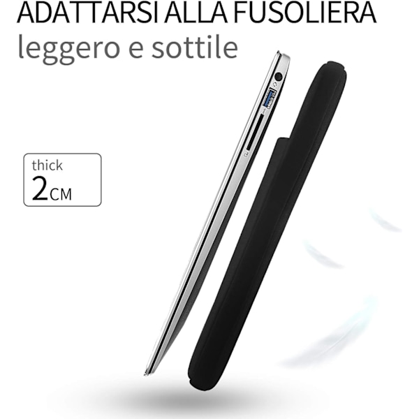 15,6 tums laptopfodral, ivencase bärbar PC-väska för laptop