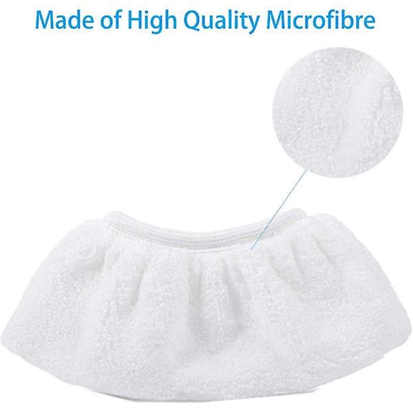 8-pack mikrofiberduk överdrag för Kärcher ångtvätt SC1 SC2 SC3 SC4 SC5 CTK10 handmunstycke tillbehör{F2}
