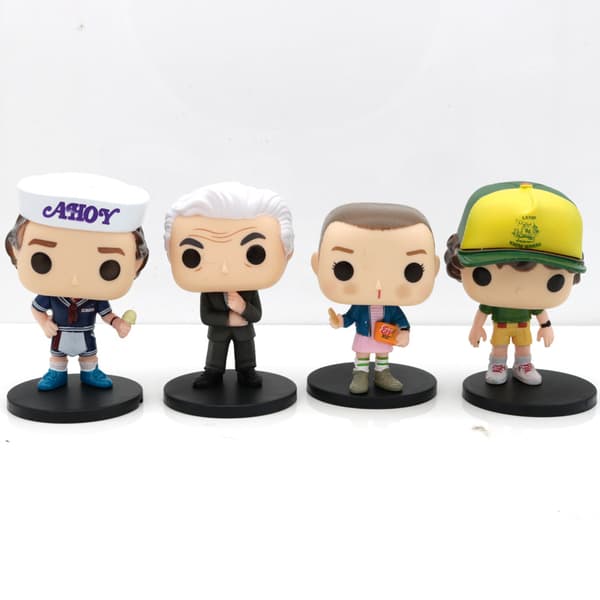 Actionfigur Samlarset Minifigur Modell Displayleksak med Bas Kreativ Present för Fans