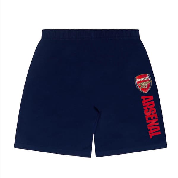 Drengepyjamas korte småbørn Børn OFFICIEL Fodboldgave Navy 2-3 Years