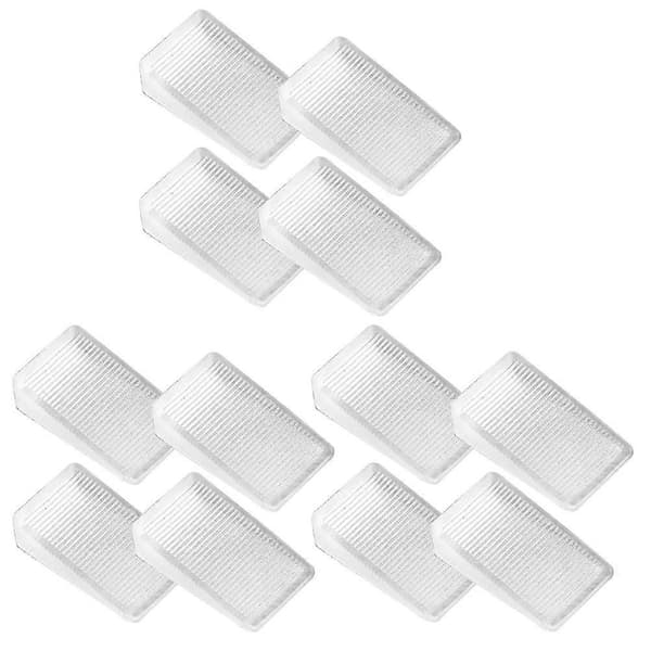 12 st Möbelfötter Nivelleringskuddar PVC Bordskuddar Hem DIY Kil Nivellerare{f2}