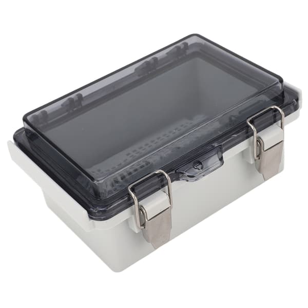 IP67 Vattentät Elkopplingsdosa Utomhushölje med Transparent Lock (f2)