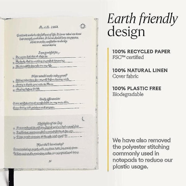 Intelligent endring: The Five Minute Journal - Daglig for lykke, oppmerksomhet og refleksjon - Udateret livsplanlegger