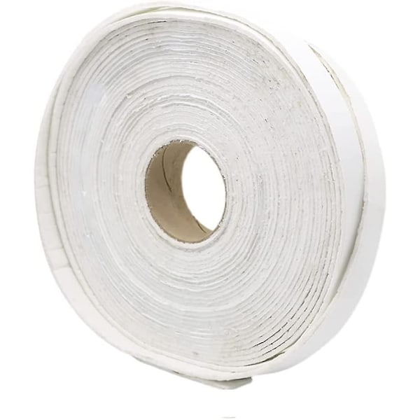 Keramisk Fiber Brandsäker Tejp - Högtemperatur Platt Packningstejp Isolering - Längd 20M Tjocklek 3mm (Storlek: Bredd 40mm) Width40mm