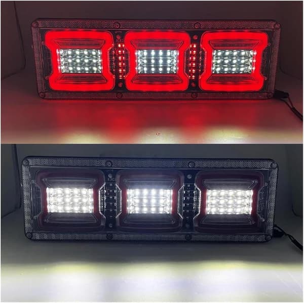 24V LED vandkølet lastbil baglygte samlesæt til Wrangler lastbil baglygter LED baglygter bakadvarselslys