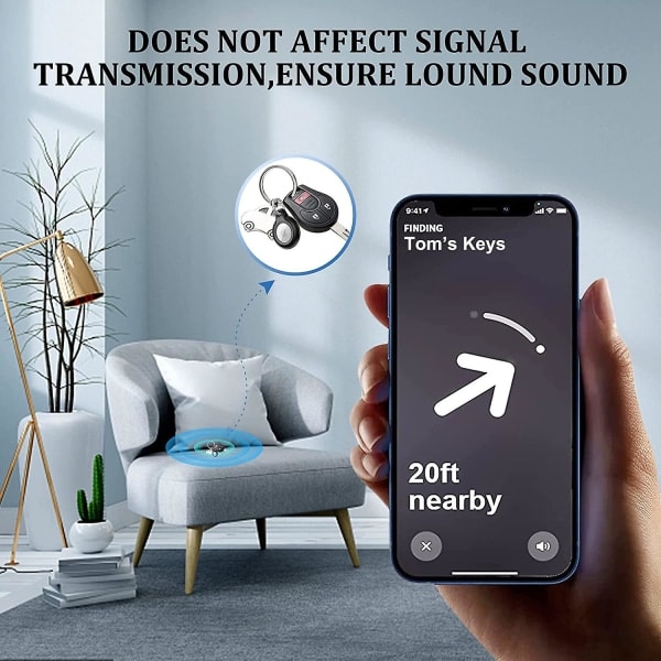 2 kpl AirTag-avainnippua, yhteensopiva Apple AirTag -pidikkeen kanssa, vedenpitävä iskunkestävä Airtags-kotelo 2 kpl{HH}