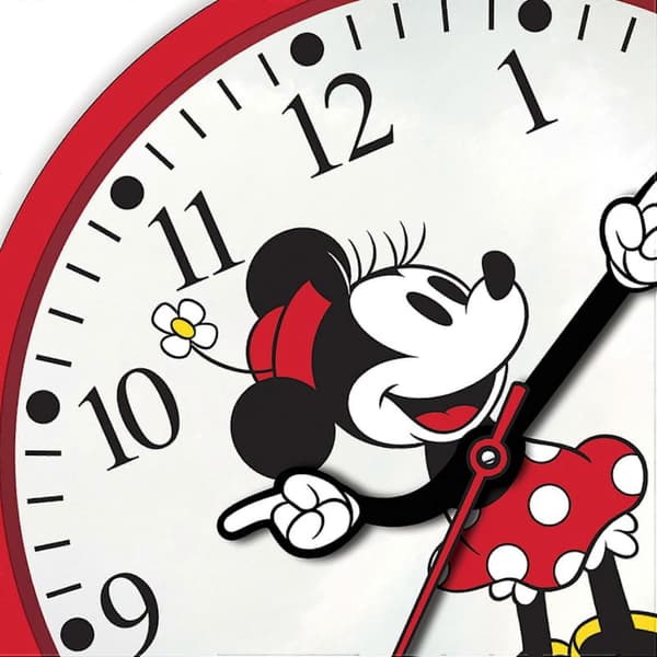 Minnie Mouse Retro Urvisere 10\" Vægur