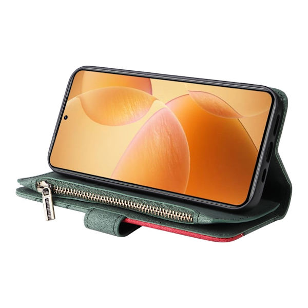 KT Wallet Case til Xiaomi 14T Pro - Grøn{F2} Grön green