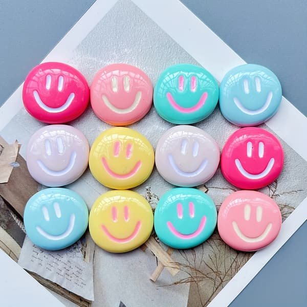 12 stk. søde smil køleskabsmagneter Kawaii dekorative køleskabsmagneter 12pcs