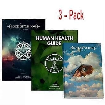 Harry B. Joseph 3-bøkers sett: Visdommens bok bind 1 og 2 + Menneskelig helseguide innbundet{F2} 2