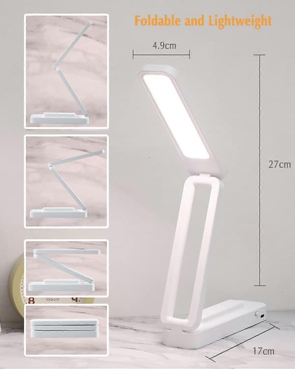 Batteridrevne bordlamper for soverom, oppladbar bordlampe (F2)
