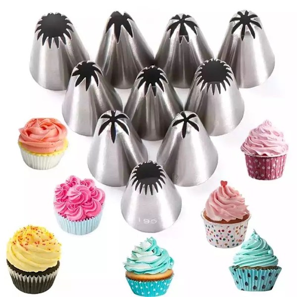 Tyllesett 10 deler store tyller{F2}