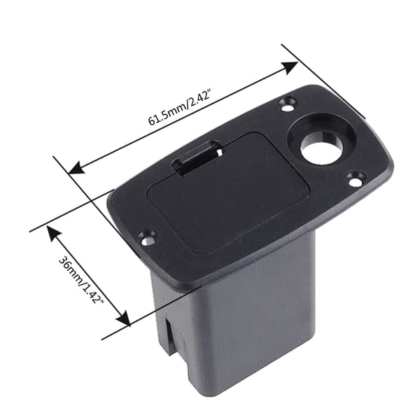 9V batterihållare för aktiv gitarr bas pickup musikinstrument tillbehör 0.03{f2} 0.03 Style 5