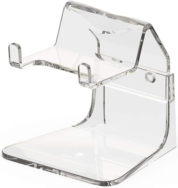 Kompatibelt väggfäste Kontrollhållare Headsetställ Kompatibelt med PS4 Switch Pro XBOX Elite Elite2 Andra tredjepartskontroller Transparent
