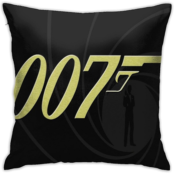 James Bond 007 Örngott Vänner Dekorativt Örngott Kuddfodral Örngott för Hem Soffa Sovrum Inredning 18\"x18{f2}