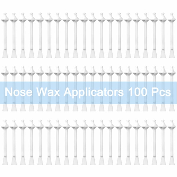 100 st Noshårborttagningsstickor Nose Wax Applicator
