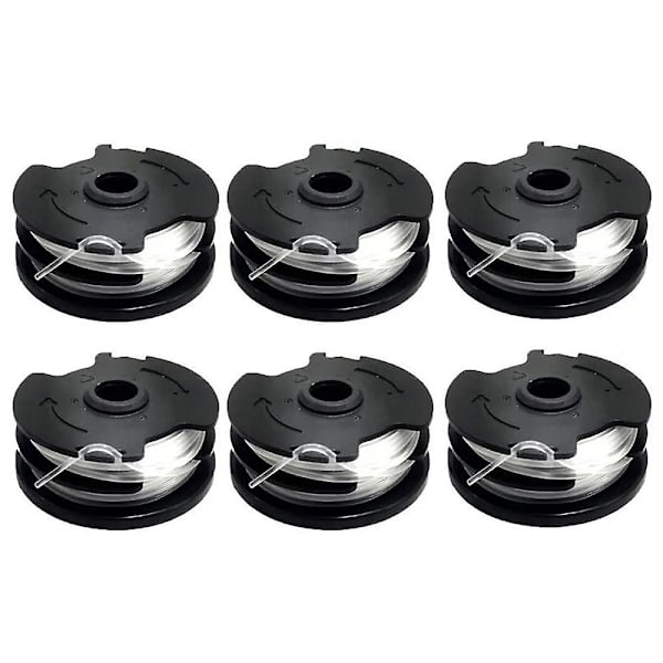 6 stk. spoler for Parkside gressklipper, reservedel gresstrimmerspoler, tlp-01 Flerfarget(f2) Multicolor 6pcs