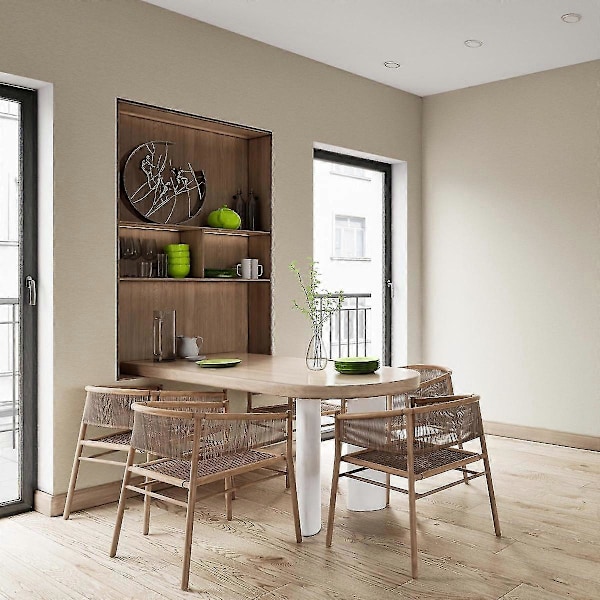 Roma Linjär Textur Tungvikt Vinyltapet {HH} Beige