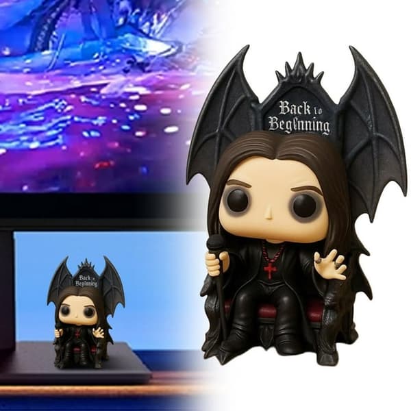 2025 Ny POP! Moment Ozzy Osbourne – The Final Show Dekorativ Skrivbordsfigur Samlarobjekt Present(f2)