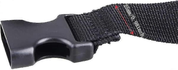 Webbing Rem 25mm Nylon Kraftig Rem Webbing Remme Med Spænder Bagageremme Utility Rem
