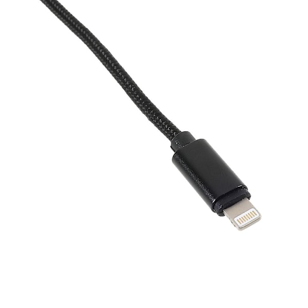 Lightning till 3.5mm + USB Laddning Audio AUX Adapterkabel för iPhone iPad