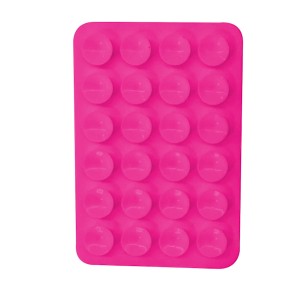 6 kpl puhelinkotelon liimakiinnike, puhelinkotelon pidike matto selfieitä ja videoita varten, liukumaton handsfree-puhelinpidike{F2} dark pink