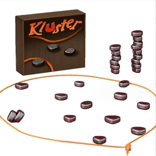 Cluster Magnetisk Action Brætspil, Sjovt Magnetisk Spil til Bordet (f2)