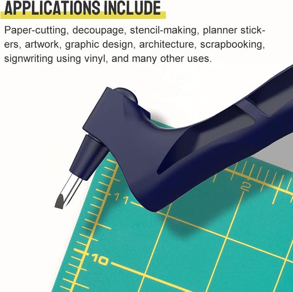 360 graders skärverktyg - Gyro-Cut Craft Cutter Precision Art Kn(f2)