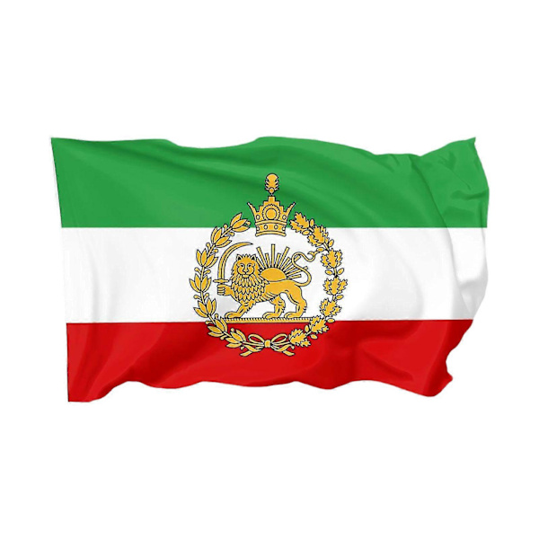 Iran Løveflagg Iran Flagg A