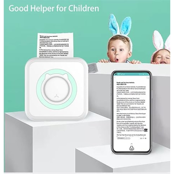 Mini Tarratulostin, Bluetooth Langaton Kannettava Mobiilitulostin{f2}