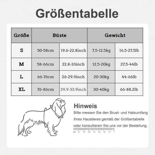 Hunde sele forreste ben bærehjælp hund gåhjælp justerbar kæledyrs sele rehabilitering hjælpe sele (L)