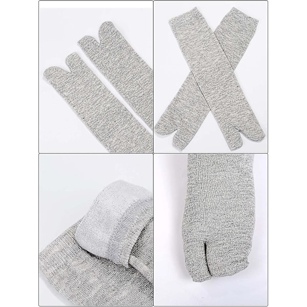 6 Par Unisex Tabi Flip Flop Strumpor Get Strumpor Bomull Delad Tå Strumpor