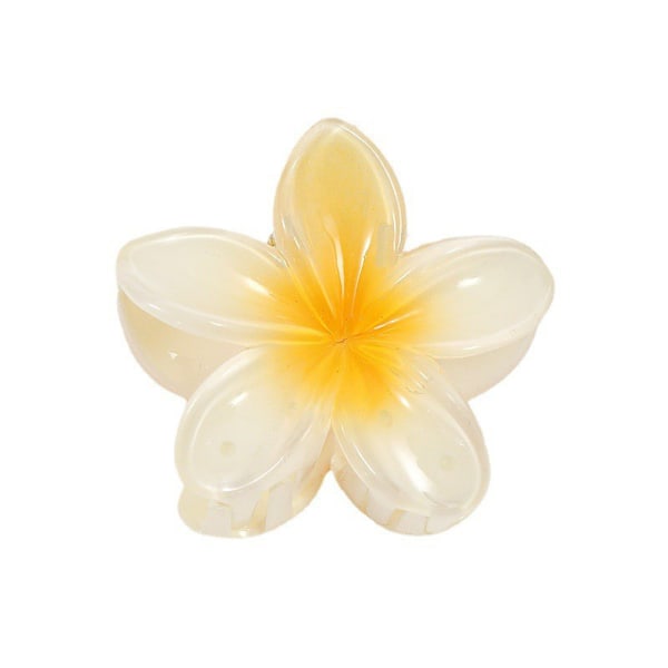 Blomsterhårklype, 7 stk. Hawaiianske blomsterhårklyper, stor klype