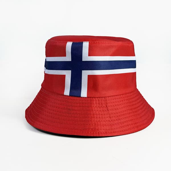 Norge Fans – VM 2026 – Flag-tema Bøllehat – Supporterhat
