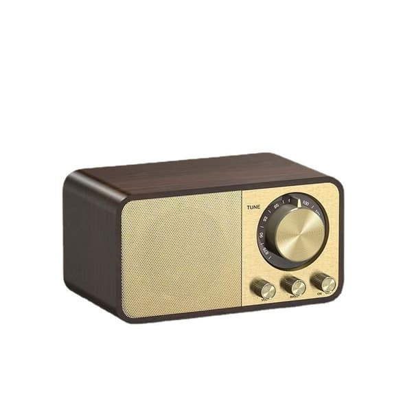 Retro Bluetooth -kaiutinradio antennilla – USB- ja TF-korttituki, kotikäyttöön