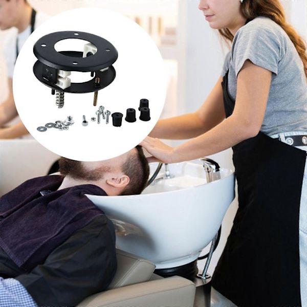 Shampoo Holder Hældningsmekanisme Stabil til Hårvaskestation Salonvask}F2{