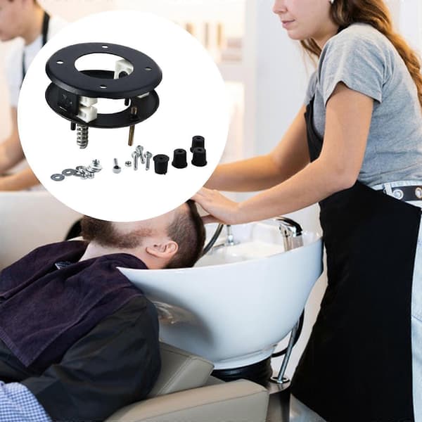 Sjampo Holder Tilt Mekanisme Stabil for Hårvaskestasjon Salong Vask}F2{