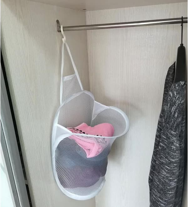 Small Hanging Laundry Basket, Baby, Children's Dirty Clothes