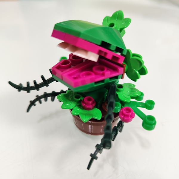 MOC Köttätande Växt Byggset – Realistisk ABS Växtmodell Samlarobjekt – Hemmabruk Edition ABS