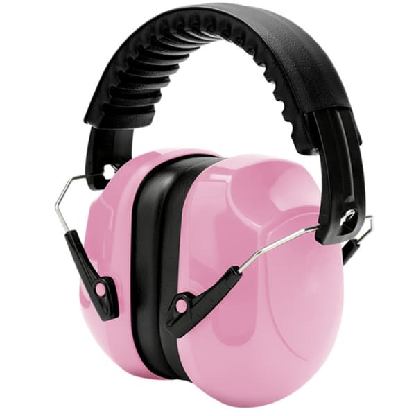 Justerbare støjreducerende høreværn 34 dB Støjreducerende hovedtelefoner Voksen Støjreducerende høreværn Pink