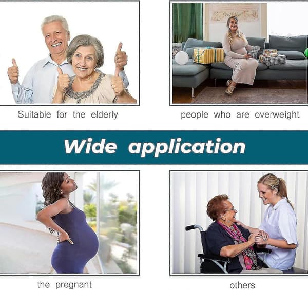 Ergonomisk rygbørste til alle kløeintensiteter - 14,17\" buet design til gravide kvinder/mænd med arbejdsbesparende greb_CDA