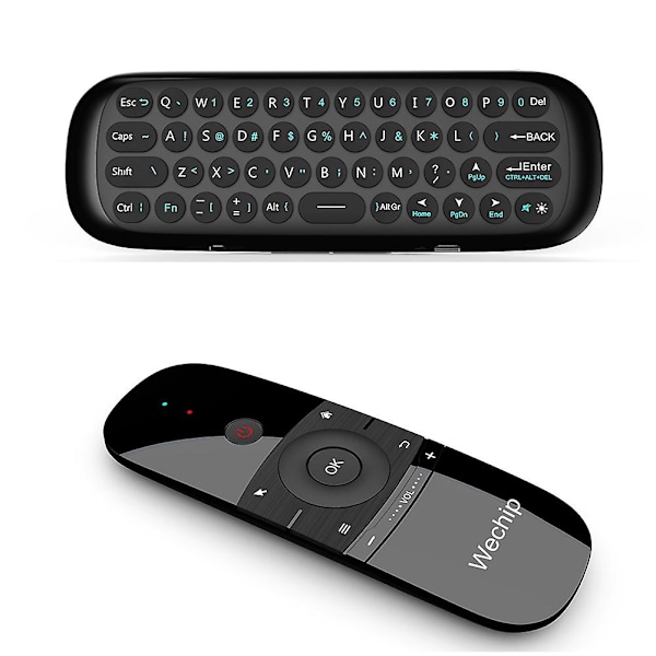 W1 Ultra-slim 2.4g Wireless Keyboard Air Mouse Controller For Laptop Smart Tv Pc