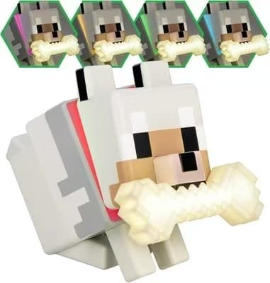 Minecraft Nattlampe | Dekorativ lampe i pikselstil**rev