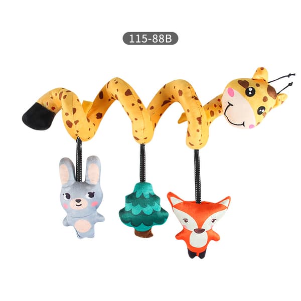 Babysenguro Mobileleke – Beroligende Senghengende Spiralleke for Spedbarn giraffe